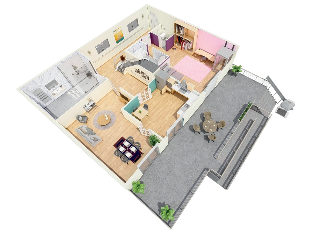 Maison 3D Accès PMR