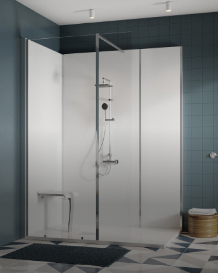 Plan de douche PMR