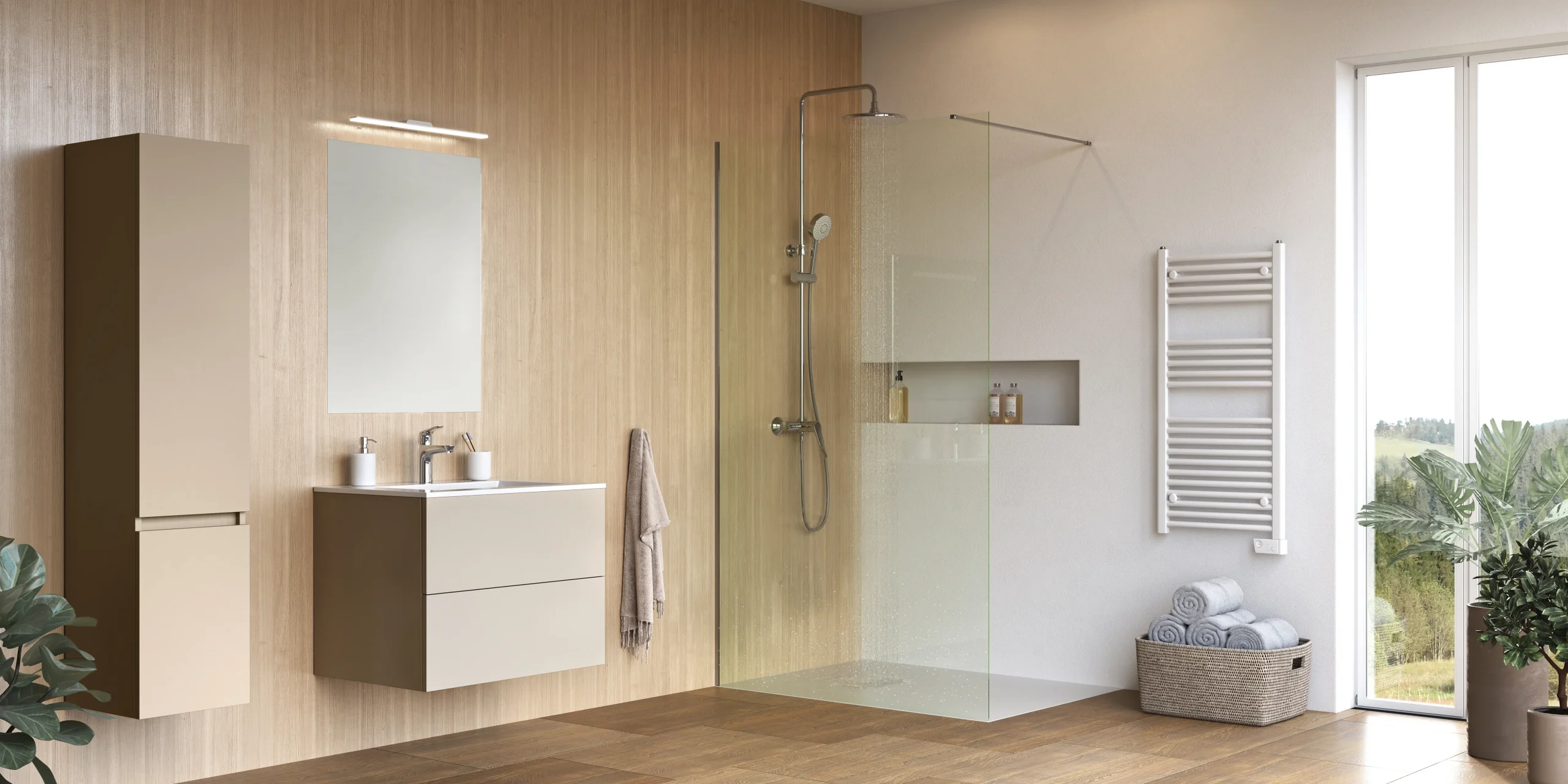 Salle de bain zen