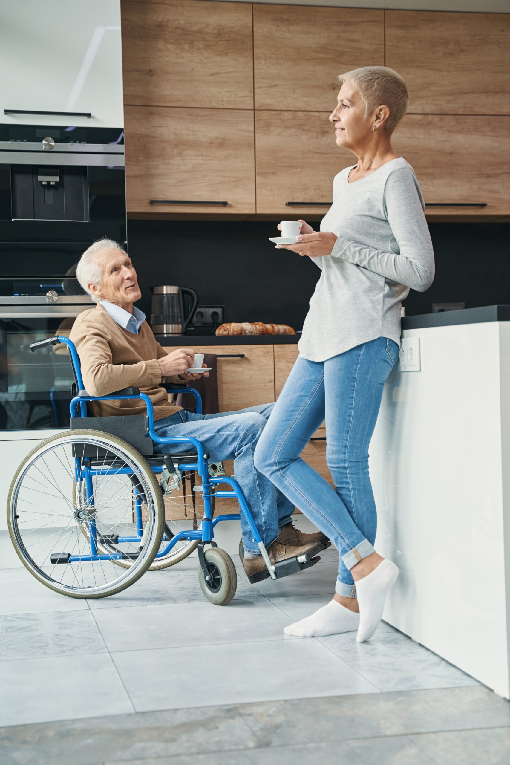 Meuble de cuisine pour handicapé