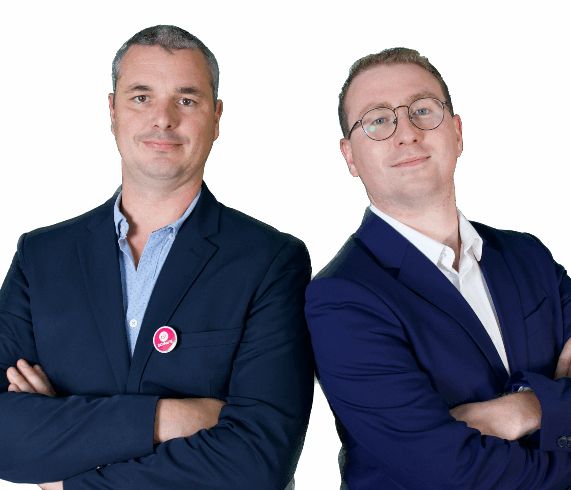Dany Grisé et Thibaut Rousselet