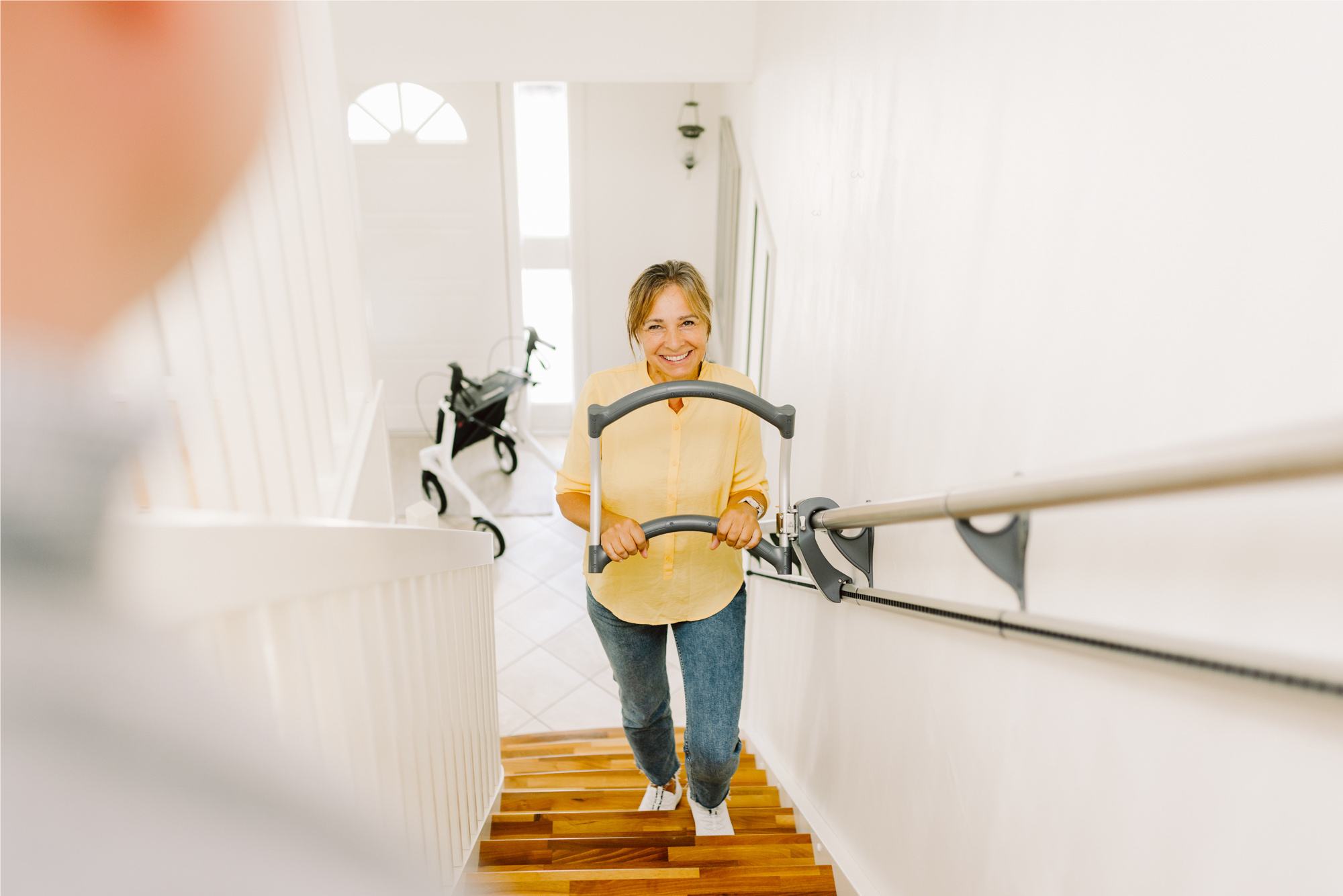 déambulateur d'escalier