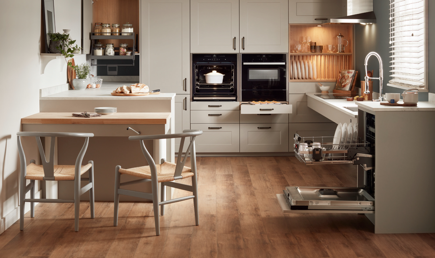Cuisine PMR Plan de travail réglable DOMetVIE