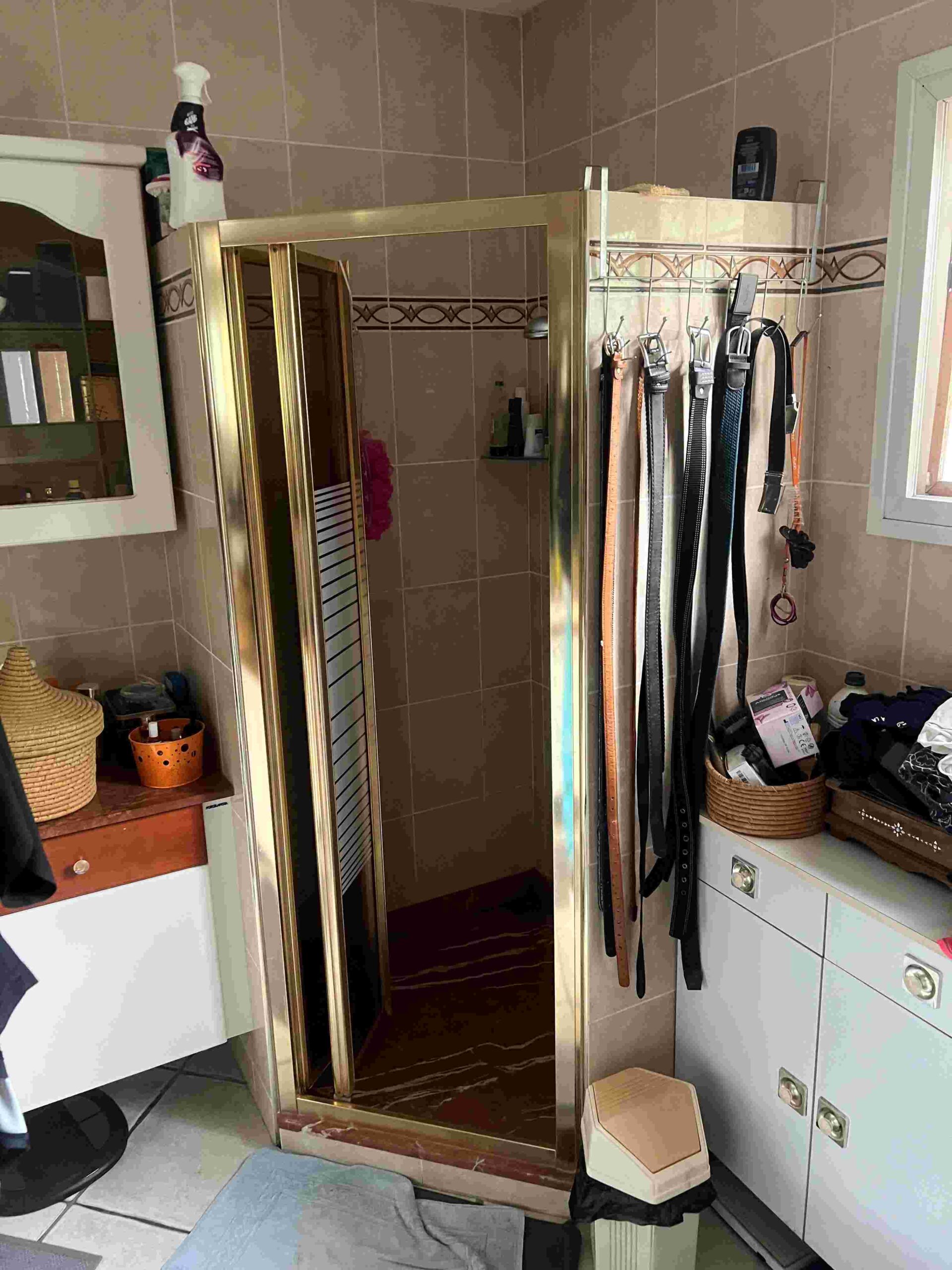 Salle de bain avant rénovation à SAINT DENIS de la Réunion - DOMetVIE