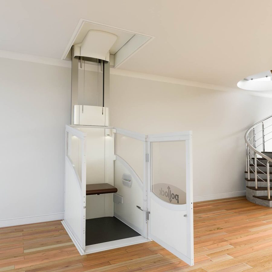 ascenseur ouvert